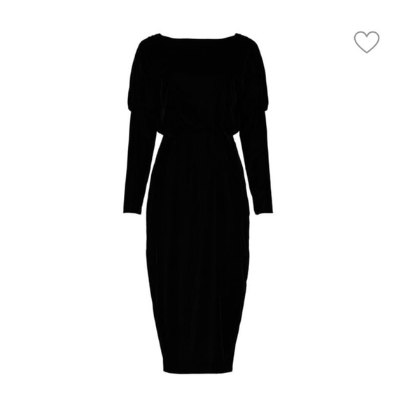 Rachel Zoe Emmaline Drape Back Velvet Dress - Picture 5 of 11